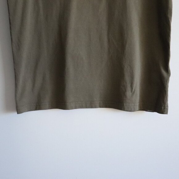 The North Face Men's Sz M Green Bath GPS Stretch Crew Short Sleeve T-Shirt Top - Picture 10 of 13